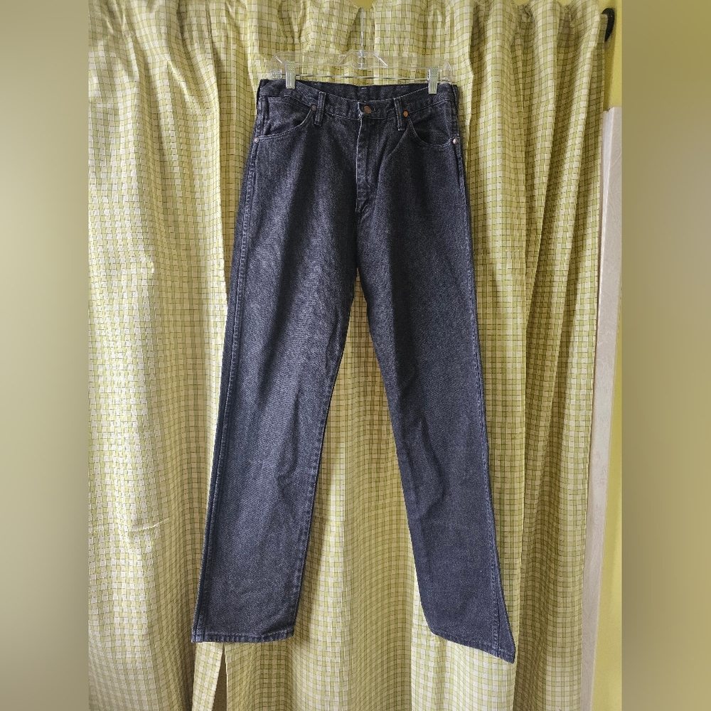 Wrangler Black Straight Leg Jeans Timeless Design